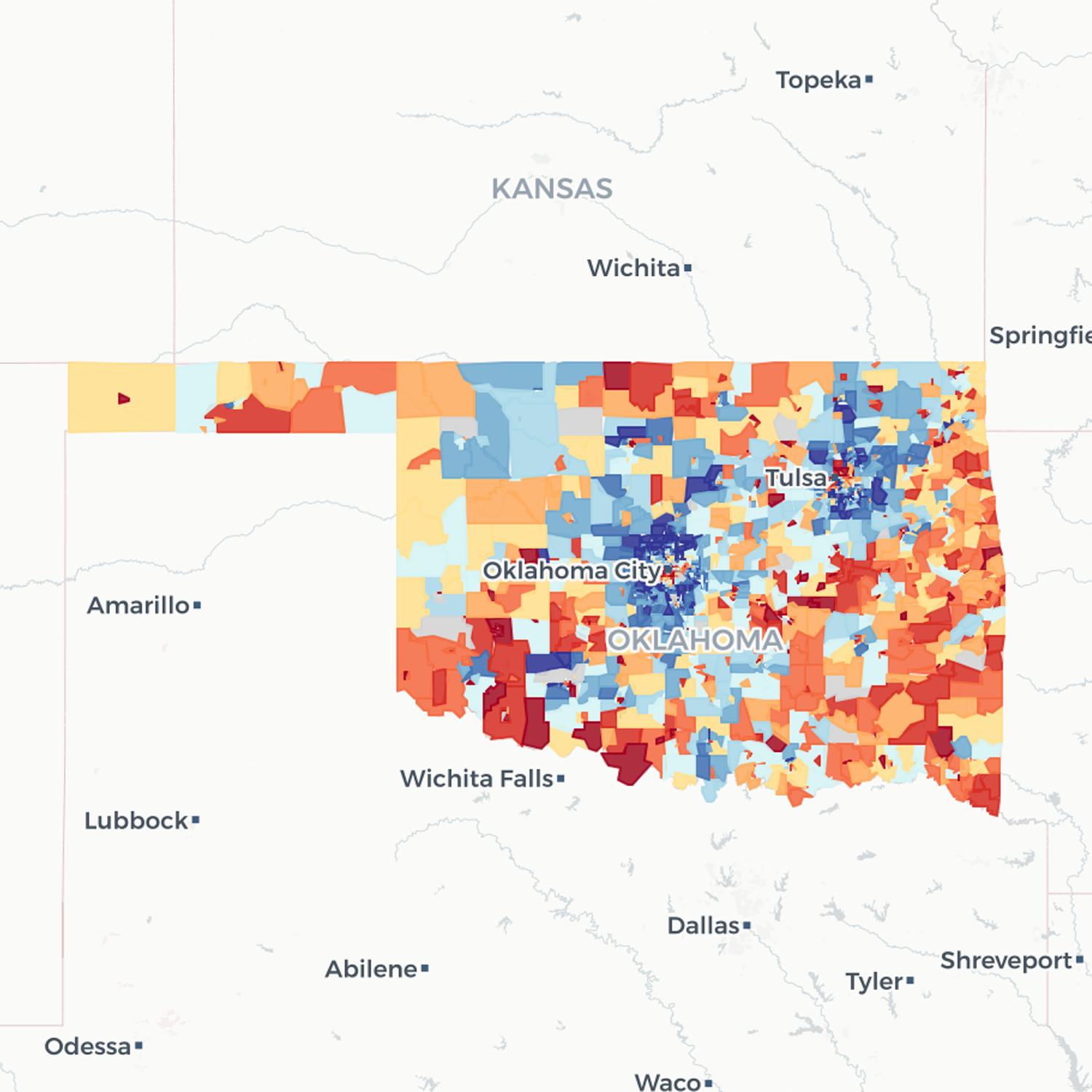 Neighborhood Atlas from the University of Wisconsin